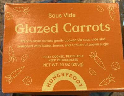 Sous Vide Glazed Carrots