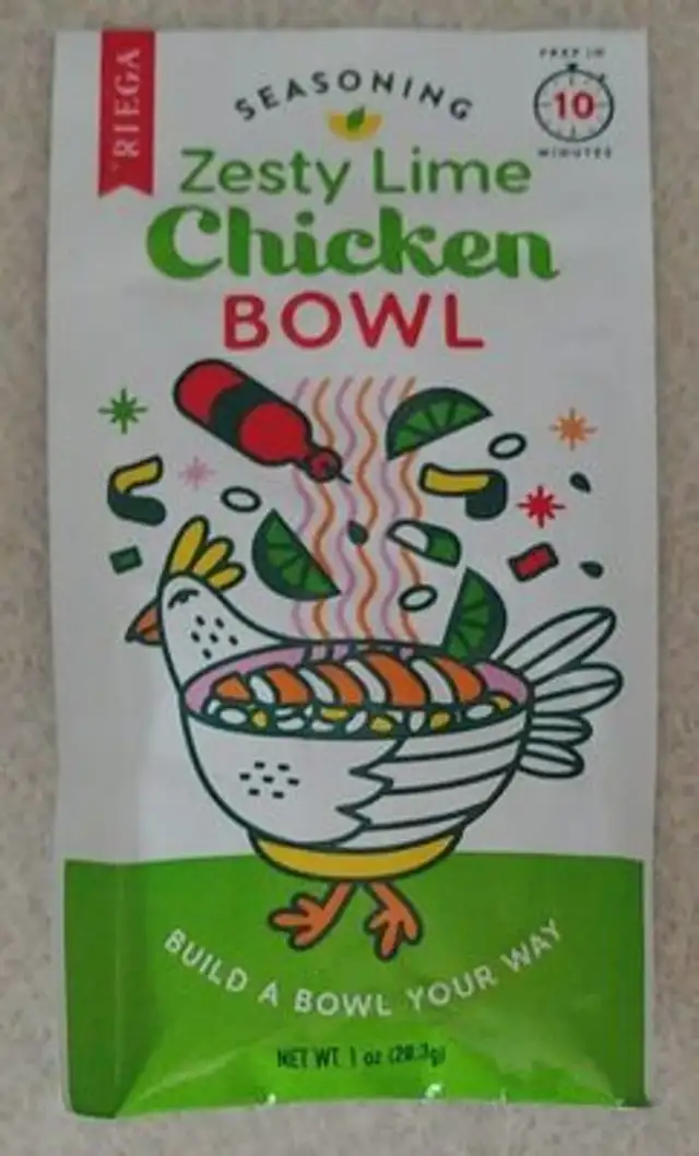Zesty lime chicken bowl