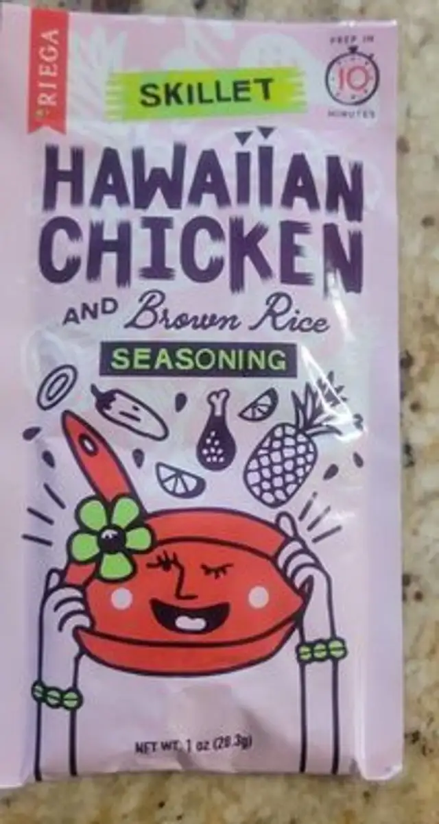 Skillet Hawaiian Chicken and Brown Rice Seasoning
