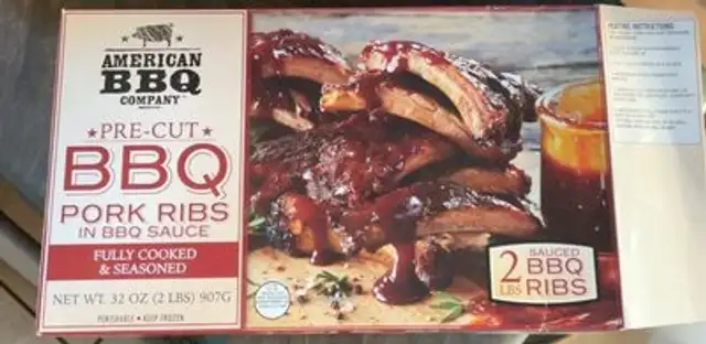 Pre cut BBQ Pork Ribs
