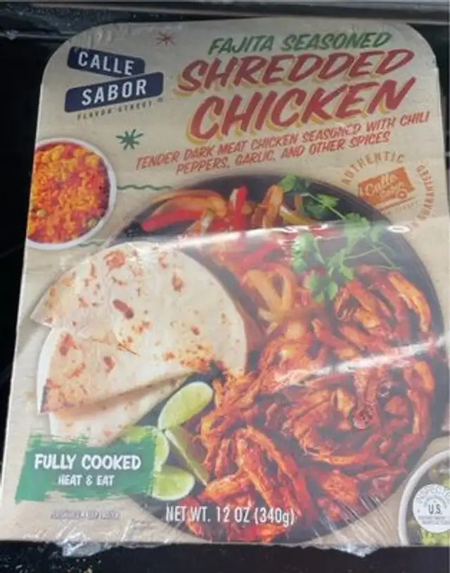 Fajita Seasoned Shredded Chicken