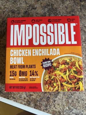 Spicy Enchilada Bowl with Impossible Chicken