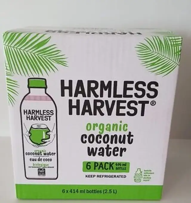 Organic coconut water