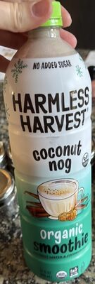 Coconut nog - Organic smoothie