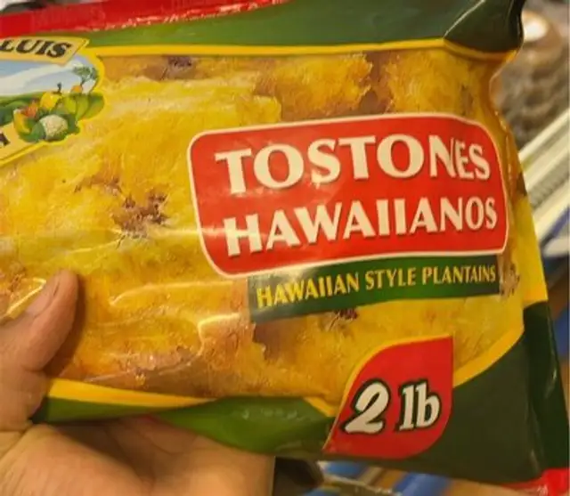 Tostones hawaiianos