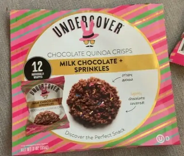 Chocolate Quinoa Crisps
