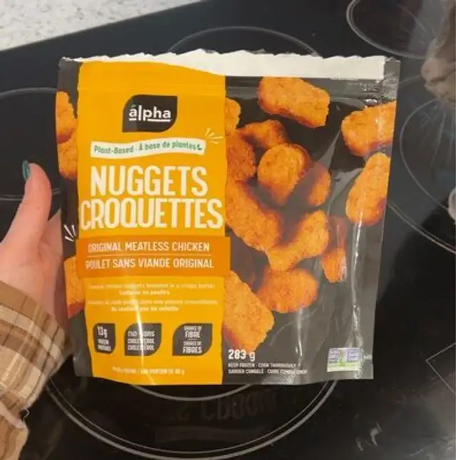 Meatless nuggets