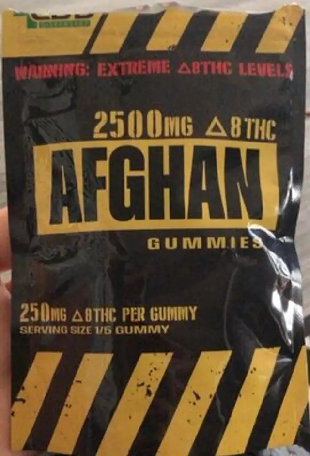 Afghan Delta 8 gummies 250 mg
