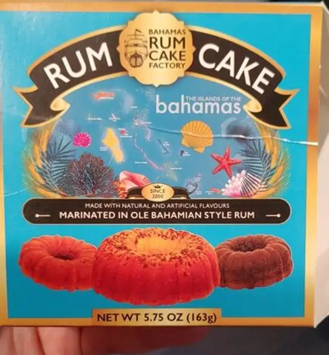 Pineapple rum cake