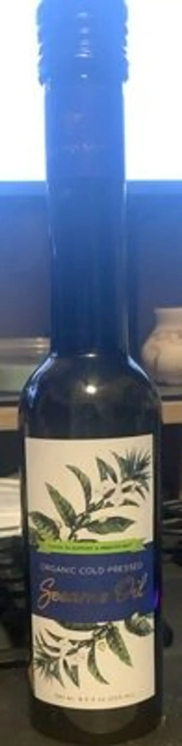 Organic cold pressed sesame oil