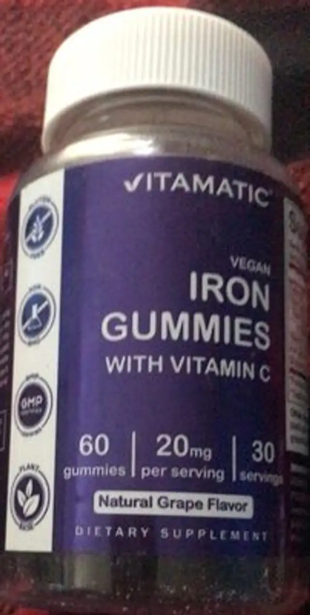 Iron gummies
