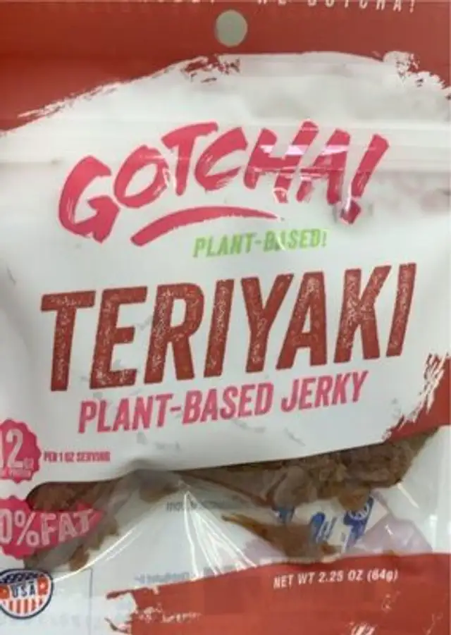 Teriyaki Plant-Based Jerkey