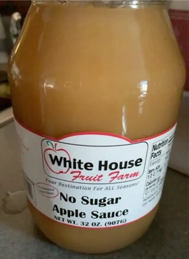 No sugar apple sauce