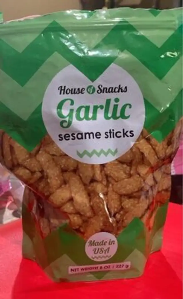 Garlic Seasame Snacks