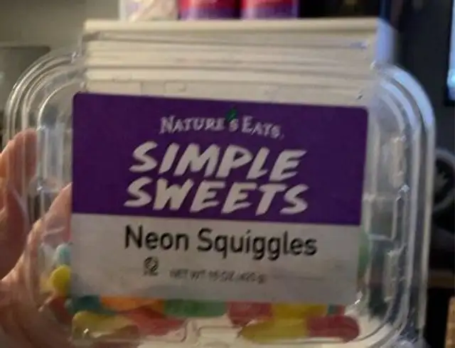 Simple Sweets Neon Squiggles