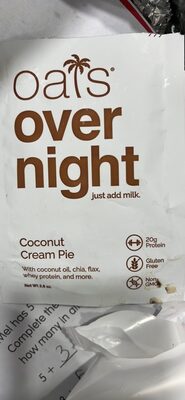 Coconut Cream Pie front packaging