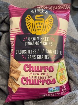 Grain free cinnamon chips churro strips 142g pack