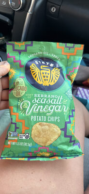 Hint Serrano of Sea Salt & Vinegar Potato Chips