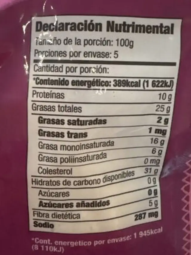 1009178112 nutrition facts table