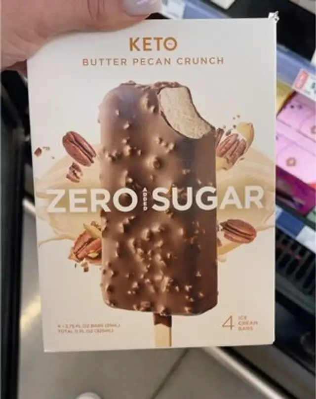 Keto butter, pecan crunch