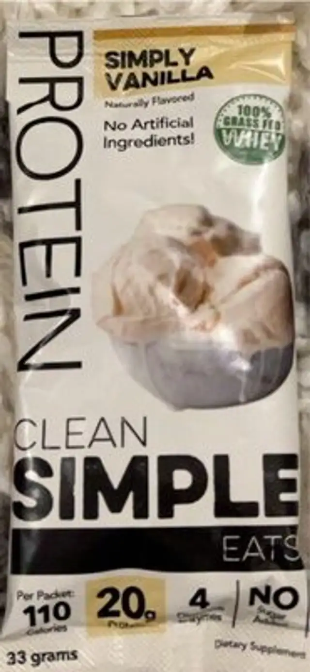 Simply Vanilla protein shake