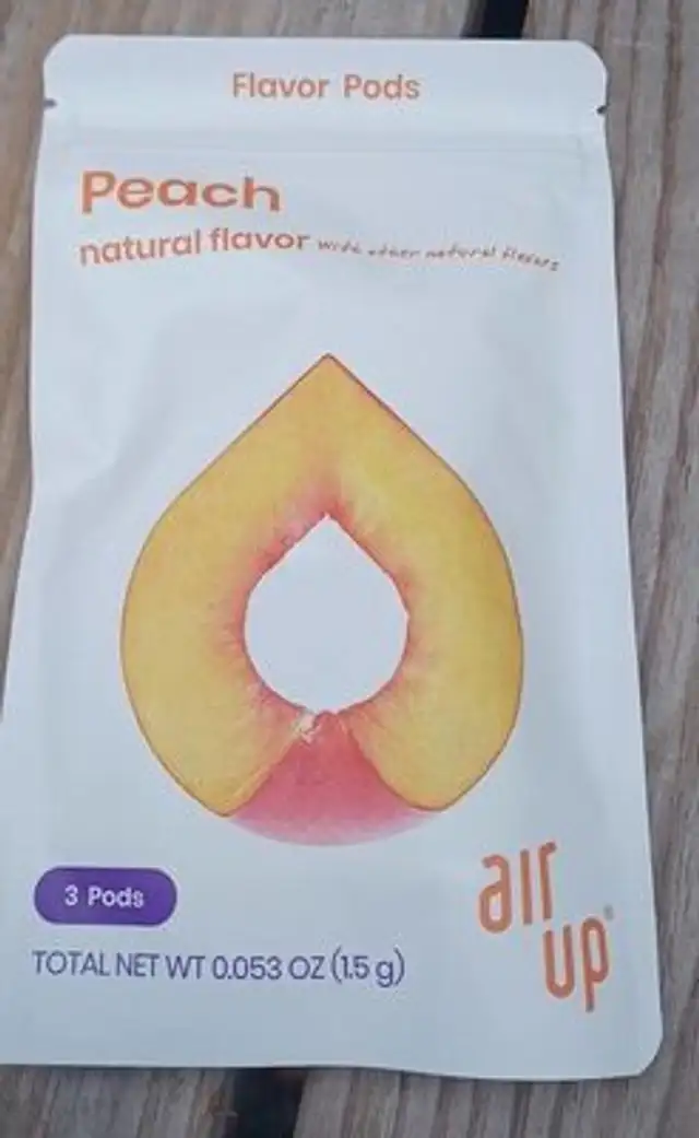 Peach flavor pod