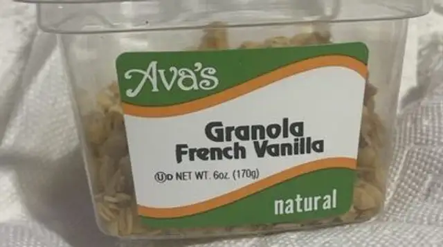French vanilla granola