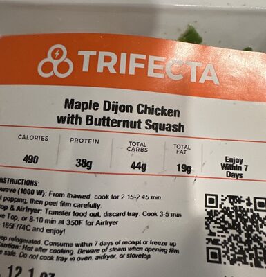 Maple Dijon Chicken With Butternut Squash