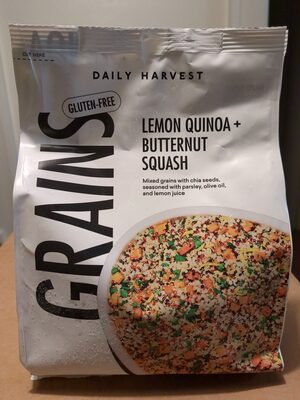 Lemon Quinoa + Butternut Squash