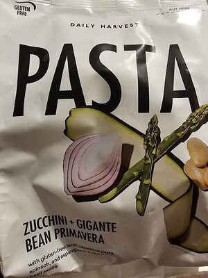 Pasta Zucchini + Gigante Bean Primavera