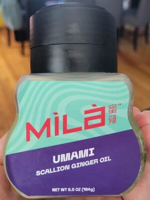 Umami Scallion Ginger Oil