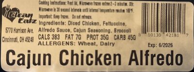 Cajun Chicken Alfredo