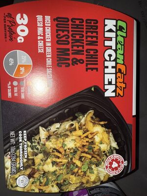 Clean Eatz Green Chile Chicken & Queso Mac