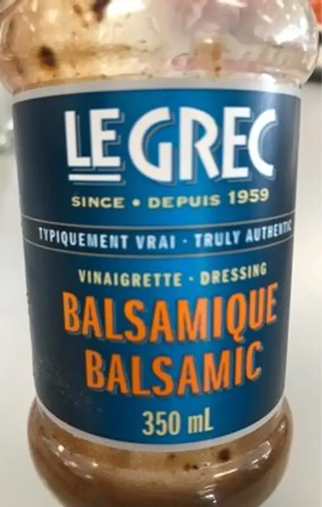 Le grec Balsamique nutrition facts table