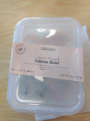 Lemon Maple Salmon Bowl