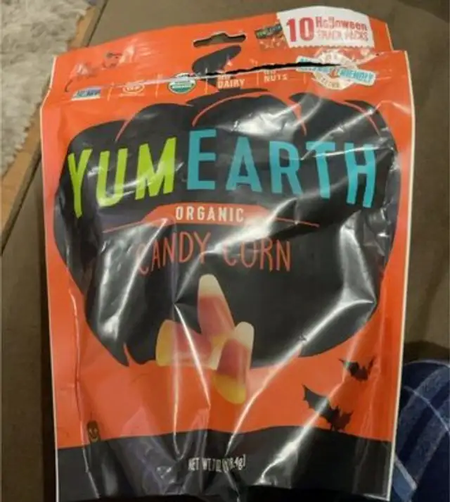Organic candy corn