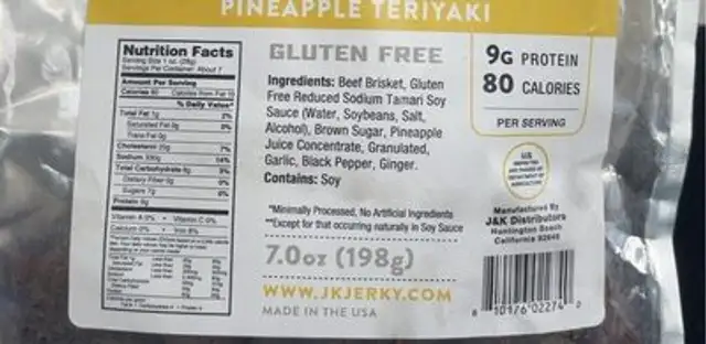 Beef jerky