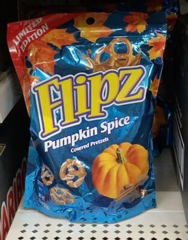 Pumpkin Spice covered Pretzels