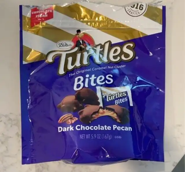 Turtles Bites Dark Chocolate Pecan
