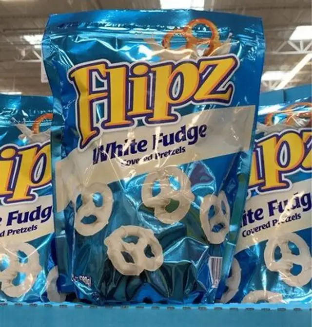 White Fudge Covered Pretzels