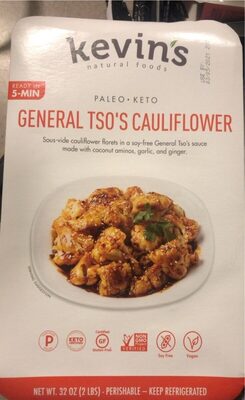 General Tso's Sauce and Cauliflower