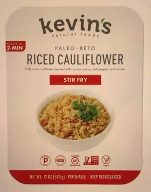 Riced Cauliflower Stir Fry (Paleo + Keto)