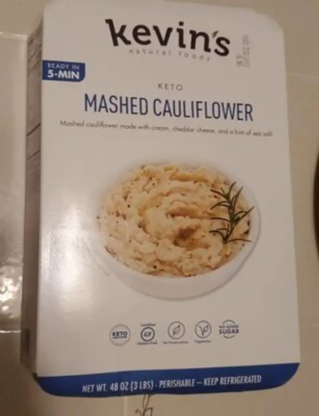 keto mashed cauliflower