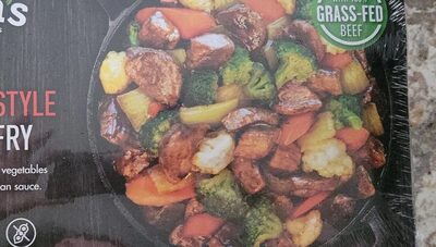 Mongolian Style beef stir fry