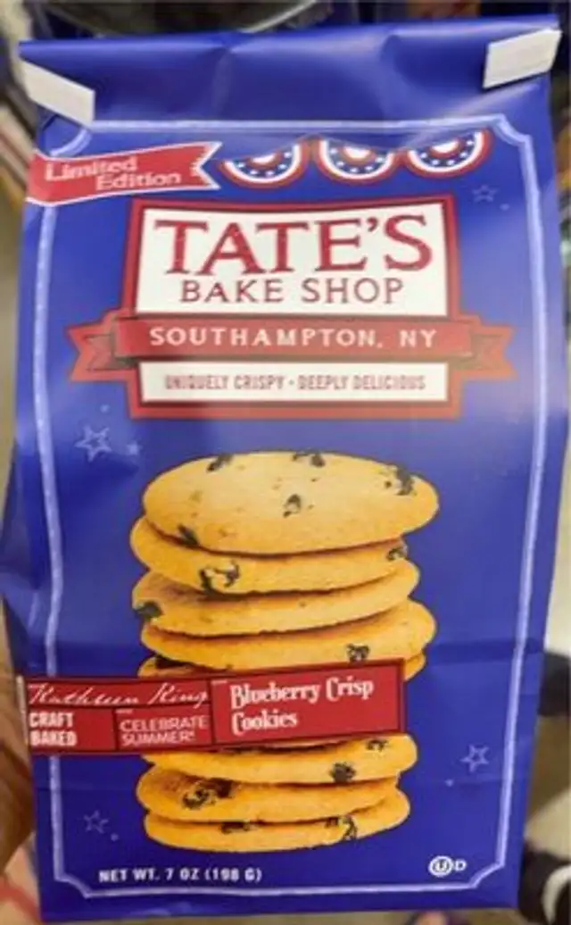 Blueberry Crisp cookies
