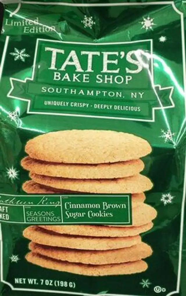 Tates Cinnamon Brown Sugar Cookies
