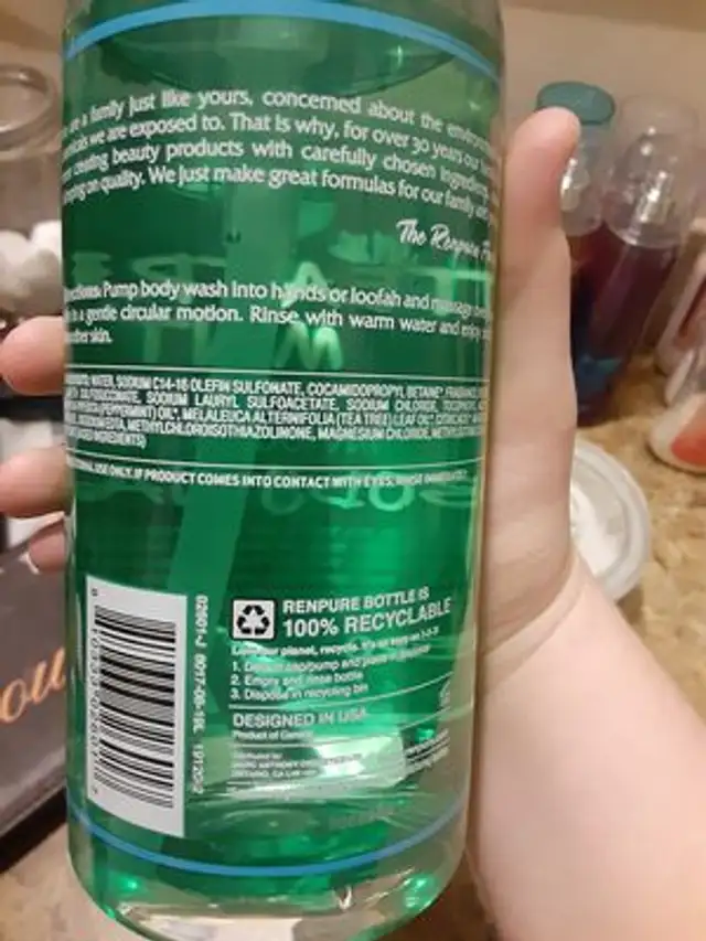 Unknown ingredients label