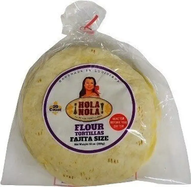 Fajita Size Flour Tortillas