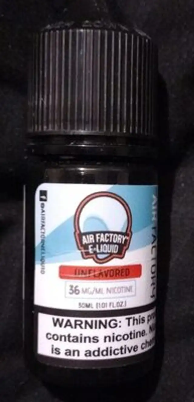 Unflavored vape juice