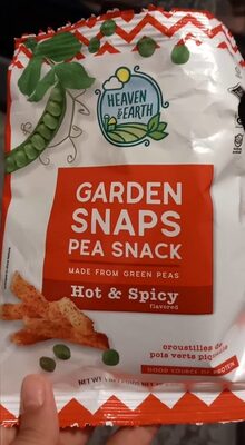 Garden snaps pea snack